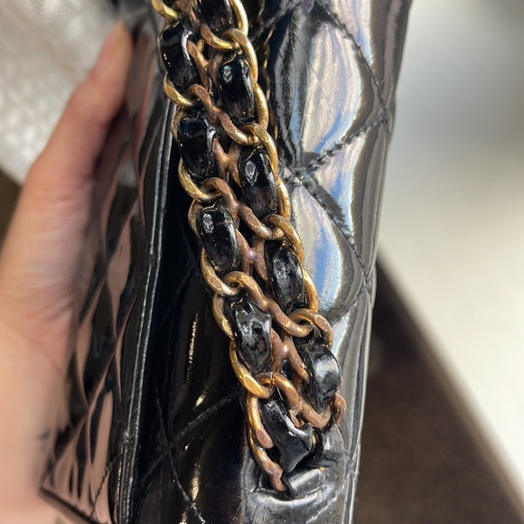 🛑SOLD🛑 VERY RARE VINTAGE CHANEL MINI BAG WITH TOP HANDLE - Picture 14 of 14